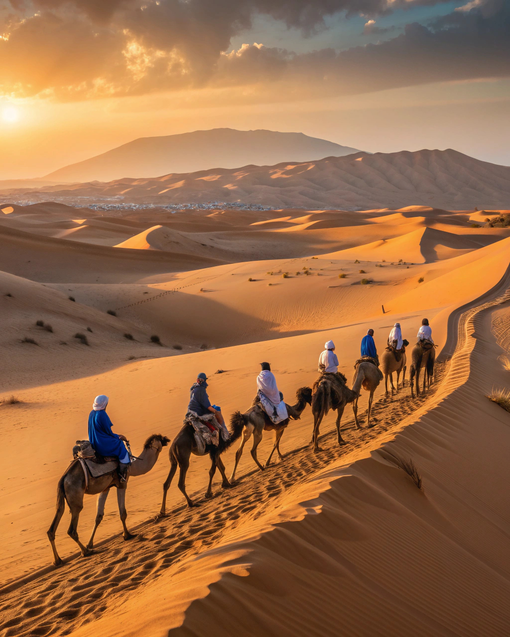 Camel Riding in Morocco
