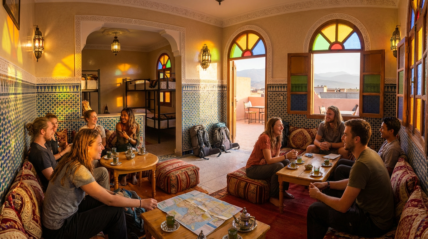 Morocco Hostels - Budget Travel Accommodation
