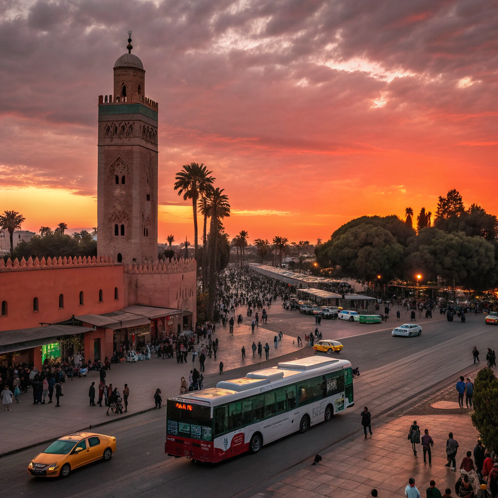 Overcoming challenges in getting around Morocco during AFCON with mixed transport tips, fans using trains, buses, and taxis in Rabat hub for seamless access to stadiums and sights