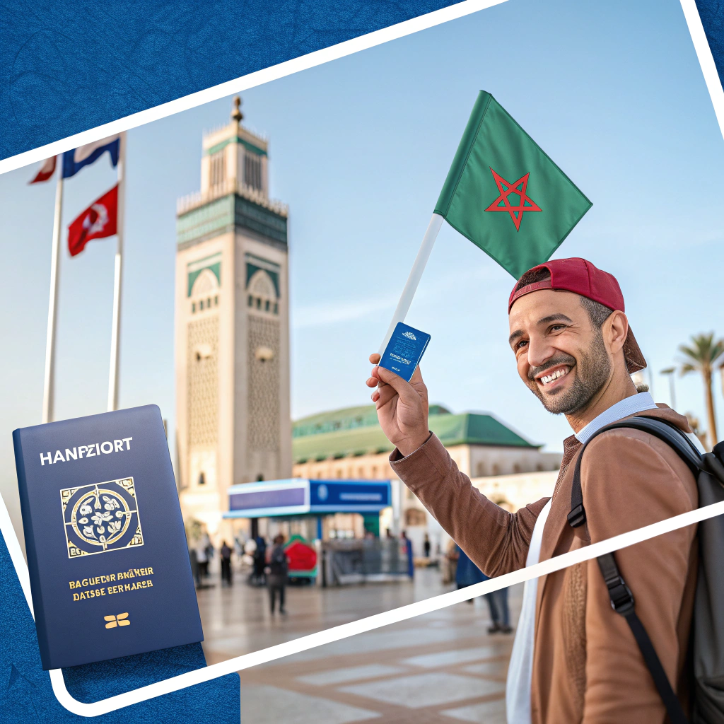Buying the best physical SIM card for Morocco at Casablanca airport, offering reliable coverage from operators like Maroc Telecom for seamless connectivity upon arrival in 2025