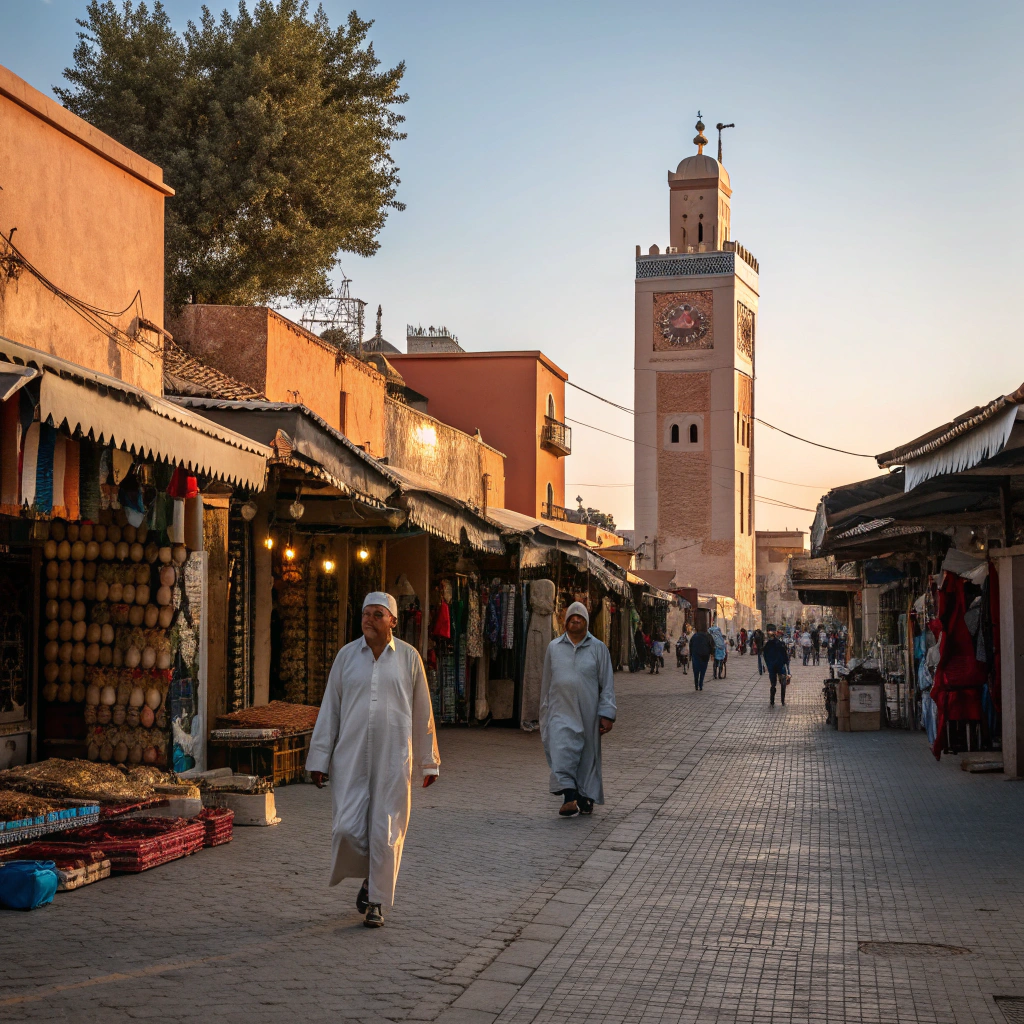 Safe souk exploration in Marrakech for AFCON 2025 tourists, showcasing Morocco safety basics with low crime rates and friendly locals, ideal for travel safety in Morocco during the Africa Cup of Nations event