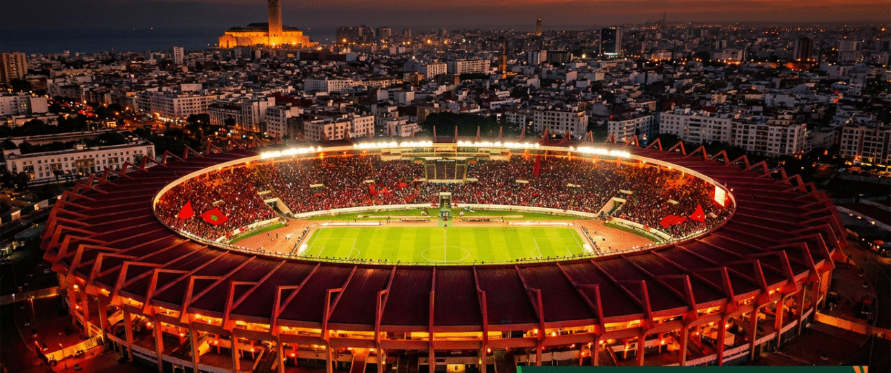 Hotels near Mohammed V Stadium Casablanca for AFCON 2025: Vibrant stadium packed with fans, ideal stays for matches in Morocco's buzzing city, quick access to top accommodations and football thrills
