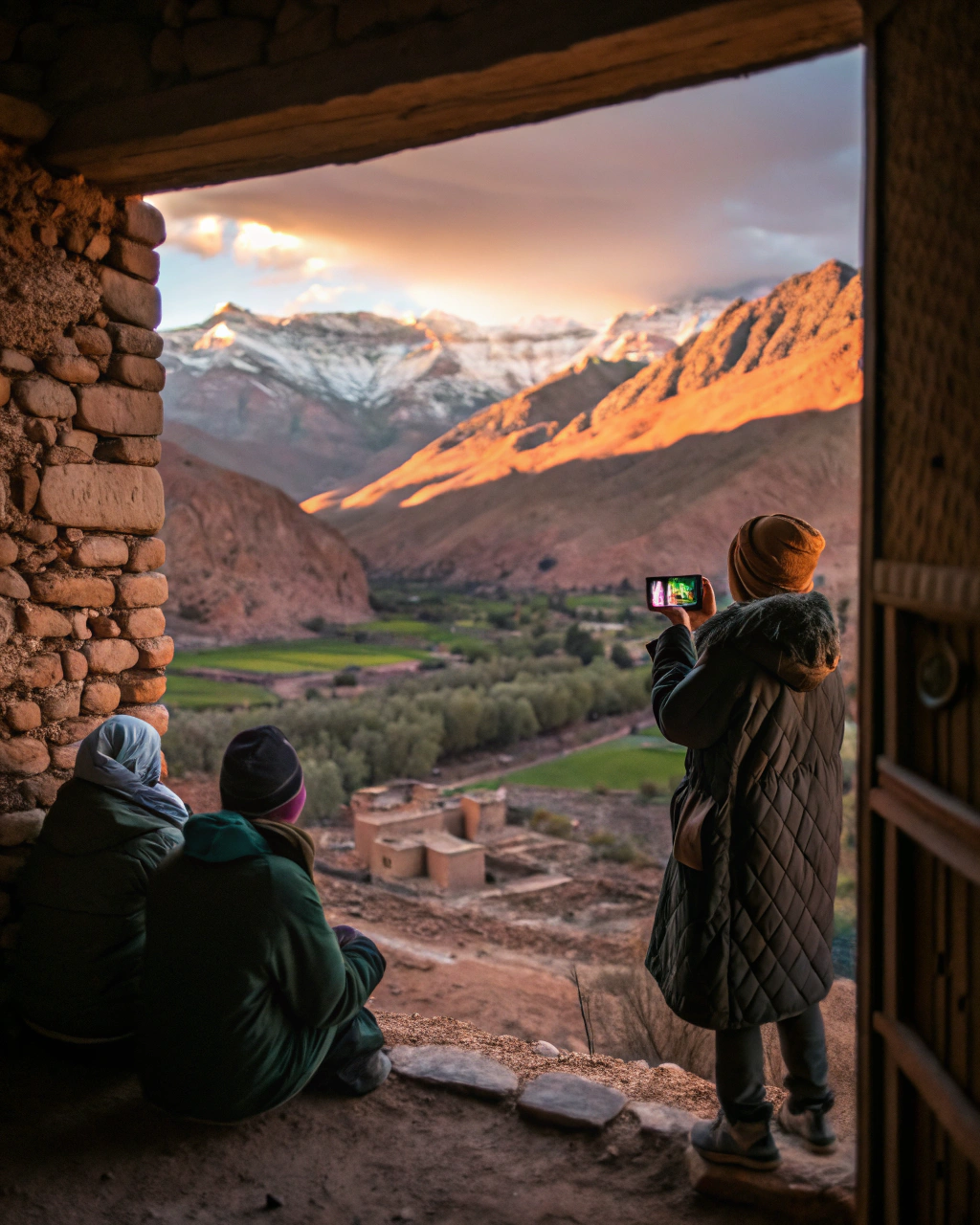 Day trips to Atlas Mountains from host cities for what to do between AFCON matches, experiencing Berber culture, hikes, and traditions in Morocco's stunning landscapes
