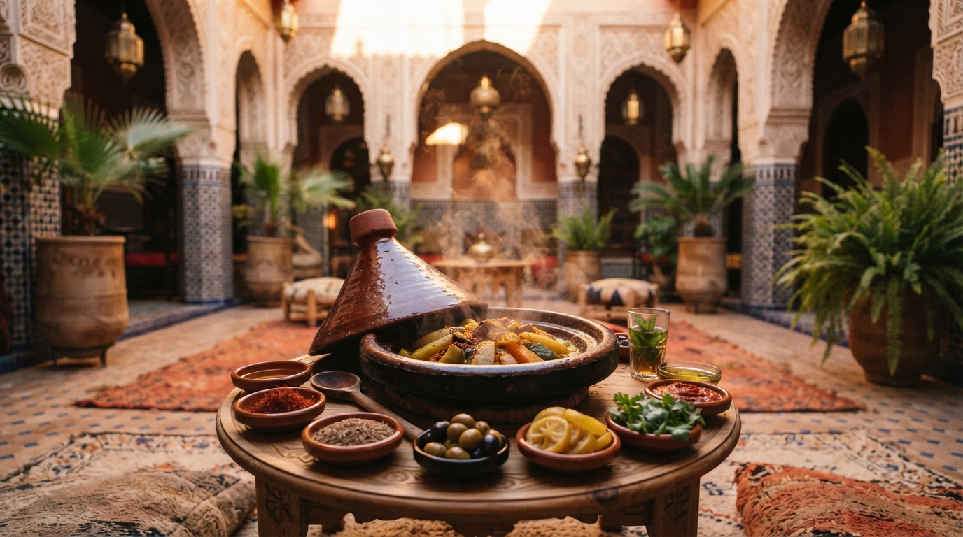 Discover the best Marrakech cooking class guide for 2026, featuring traditional Moroccan tagine, fresh spices, and authentic riad cooking experiences in Morocco.
