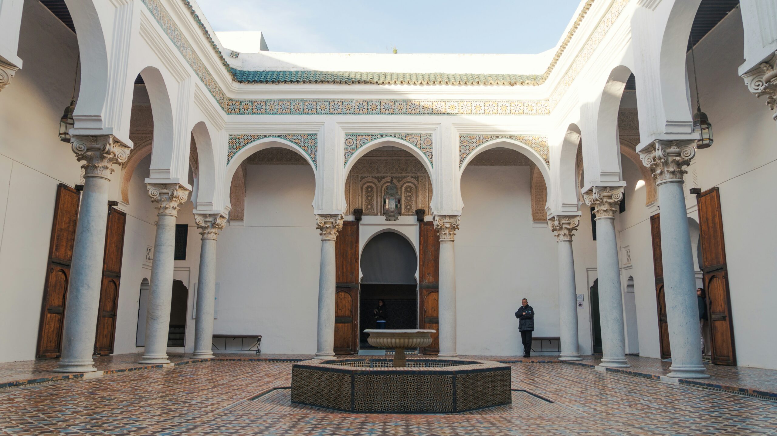 Kasbah fortress and museum in Chefchaouen's Plaza Uta el-Hammam, northern Morocco